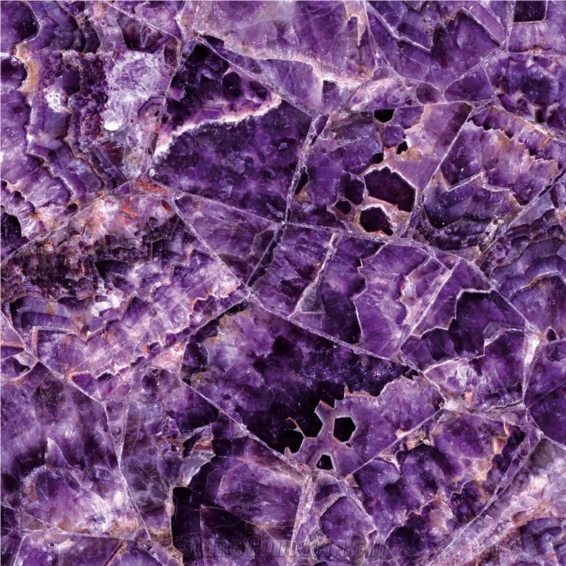 Amethyst - Semi Precious Gemstone Slabs