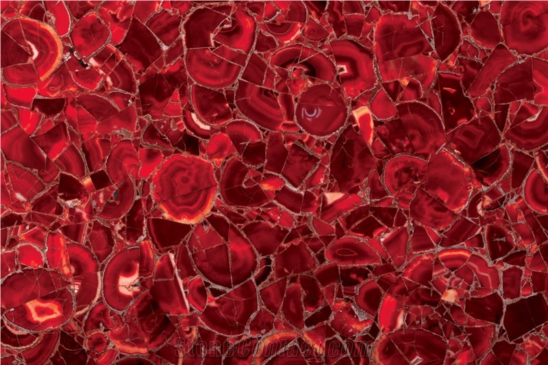 Carnelian - Semi Precious Gemstone Slabs