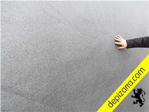 Natural Sandblasted Negro Bierzo Slate Slabs