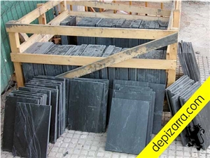 Negro Bierzo Slate Natural Floor -Wall Tiles