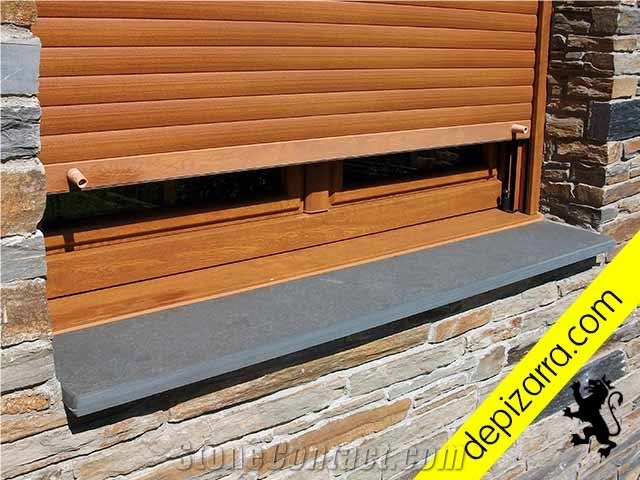 Negro Bierzo Slate Sawn Window Sills