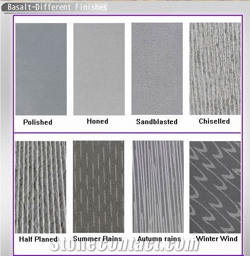 Basalt Stone Slabs & Tiles, India Black Basalt