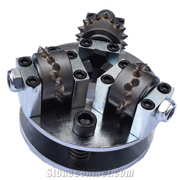 Cone Teeth Coarse Lichi Finish Bush Hammer Wheel