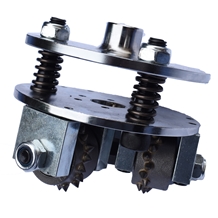 Cone Teeth Coarse Lichi Finish Bush Hammer Wheel