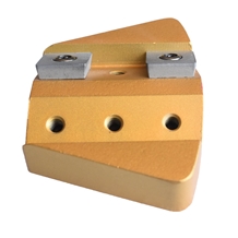 Golden Redi Lock Tungsten Scraper Diamond Metallic Grinding Abrasive