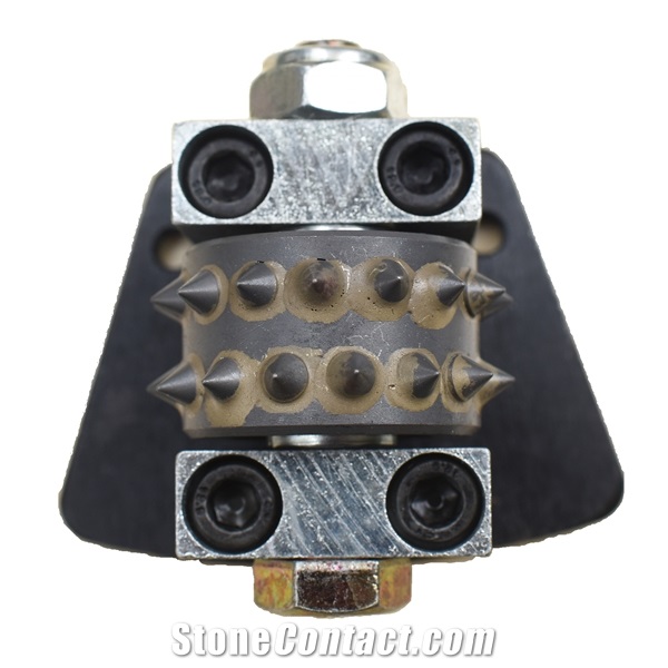 M6 Threaded Trapezoid Bush Hammer Roller