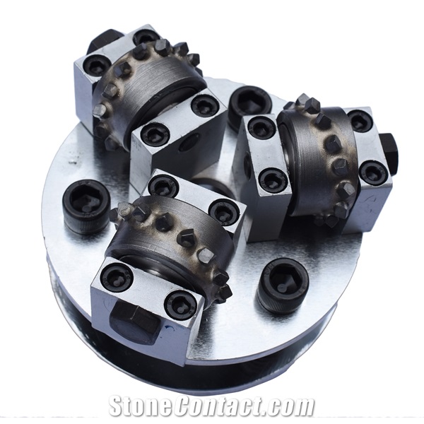 Pyramid Teeth Double Layer Grinding Bush Hammer