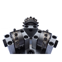 Pyramid Teeth Double Layer Grinding Bush Hammer