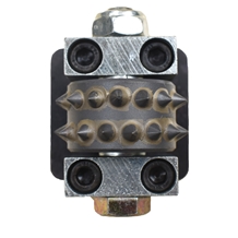 Square Disc Redi Lock Bush Hammer Roller for Hus