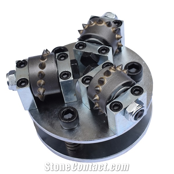 The 125mm Double Plates Lichi Rotary Bush Hammer