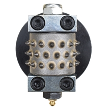 Three Inch Lichi Finish Sti Bush Hammer Roller