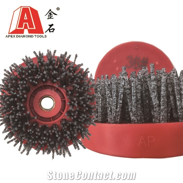 Circular Silicon Carbide Brush