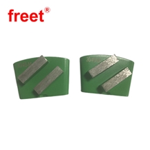 Trapezoid Concrete Floor Diamond Grinding Segments