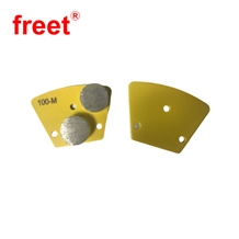 Trapezoid Concrete Floor Diamond Grinding Segments