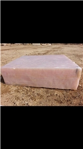 Persian Pink Onyx Block, Iran Pink Onyx