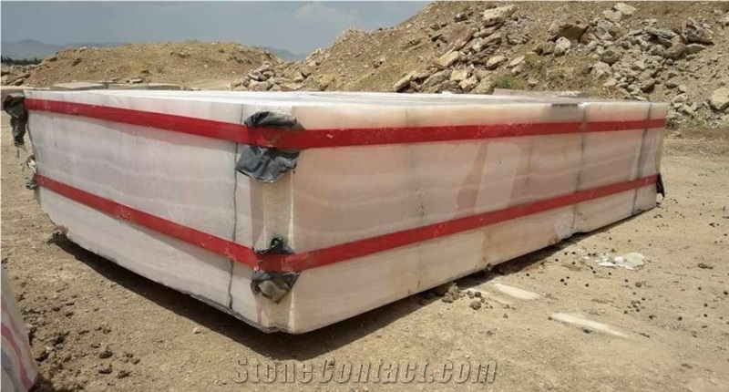Persian Pink Onyx Block, Iran Pink Onyx