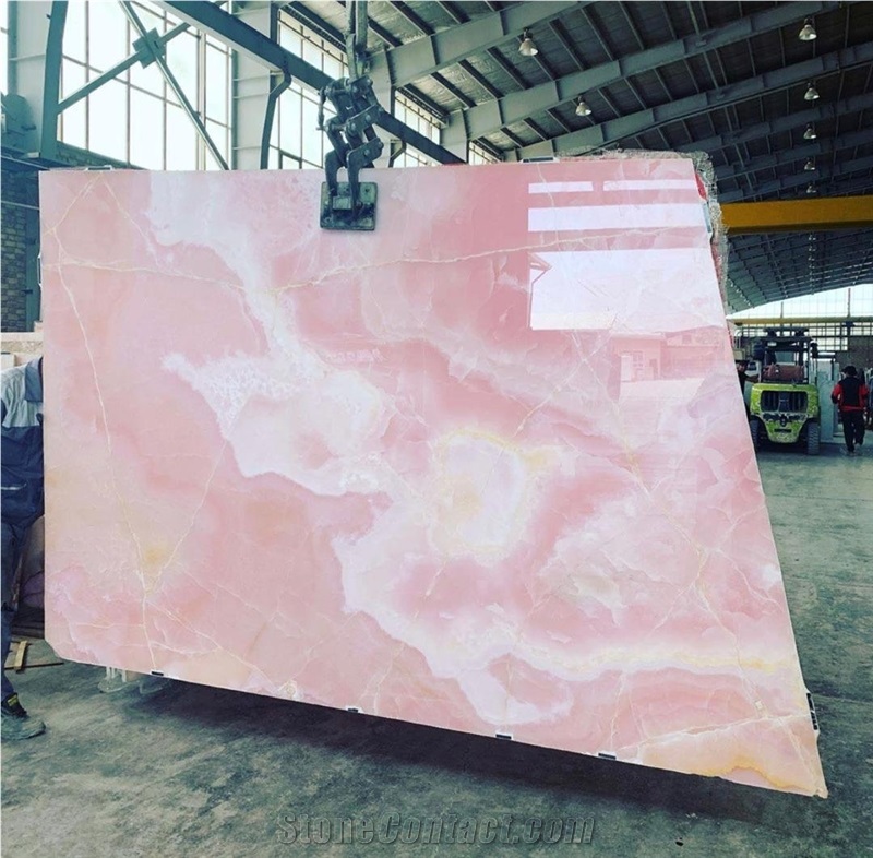 Pink Onyx Slab