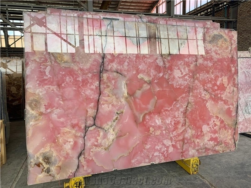 Pink Onyx Slab