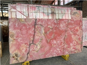 Pink Onyx Slab