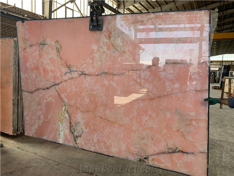 Pink Onyx Slab
