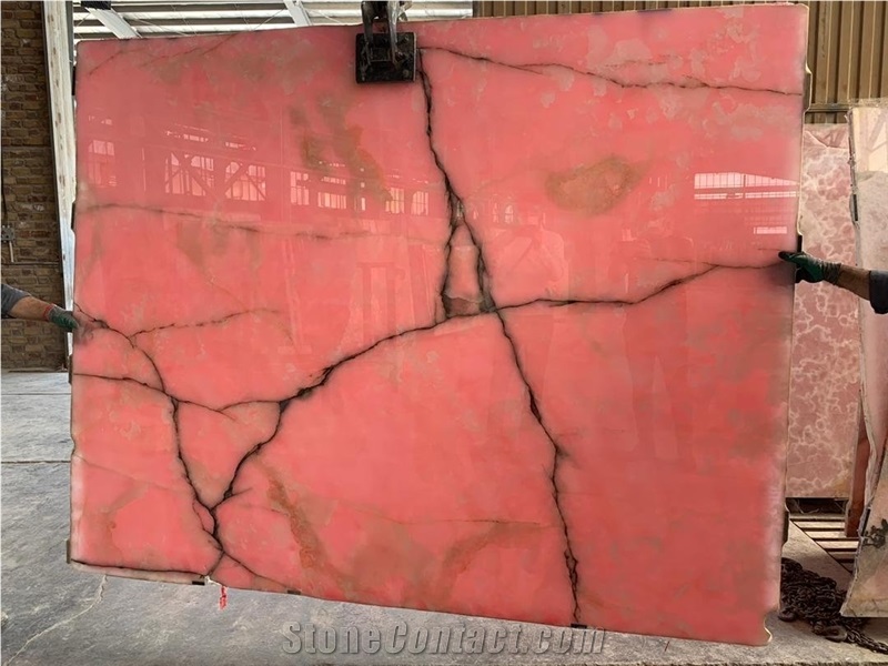 Pink Onyx Slab