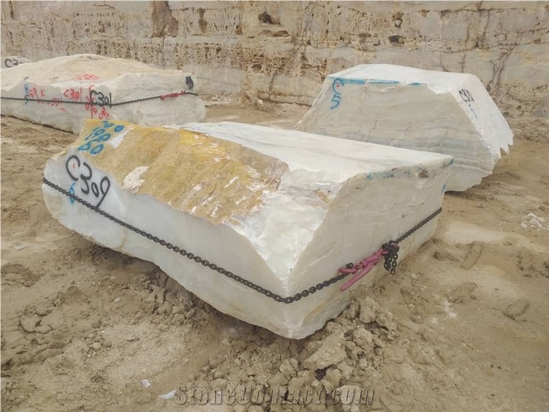 Pure White Onyx Blocks