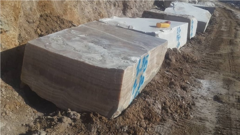 Smoky Grey Onyx Slabs, Iran Grey Onyx