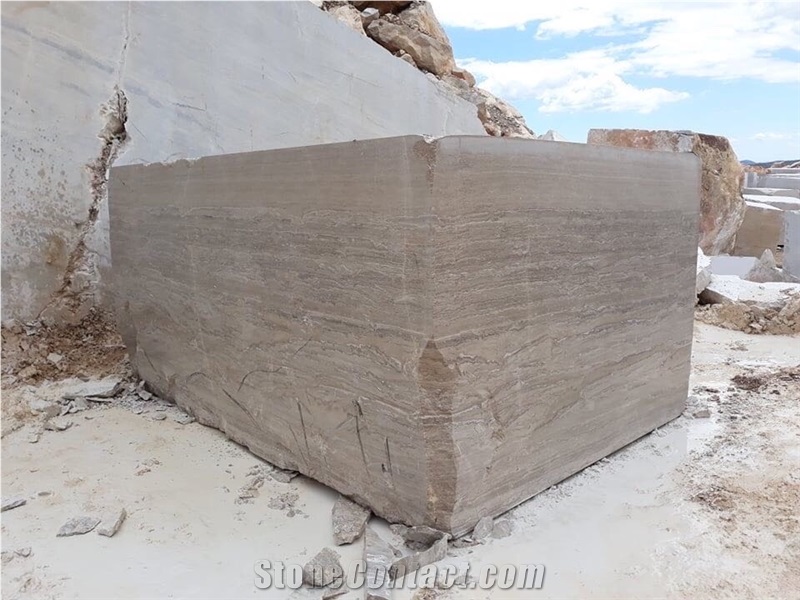 Didima Light Marble Block, Greece Beige Marble