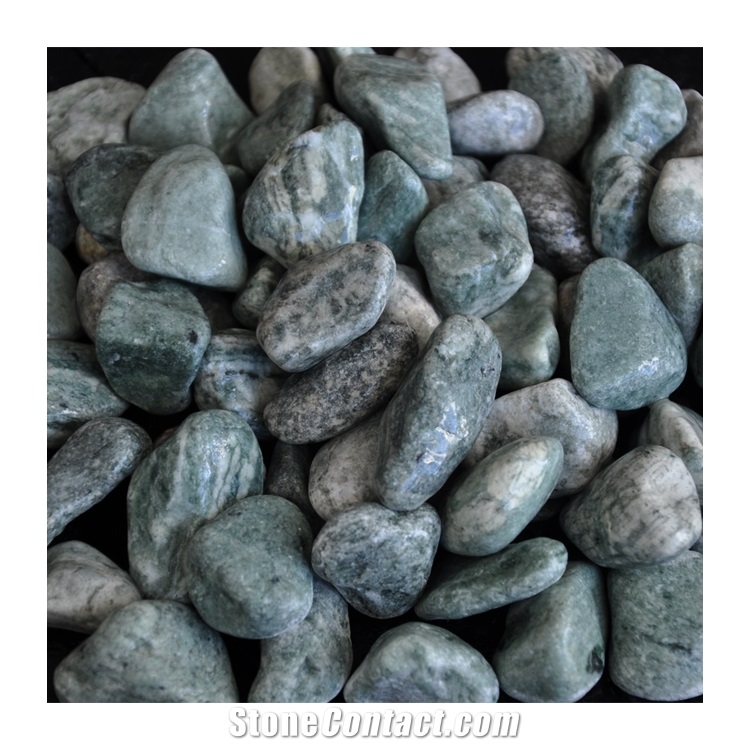 Good Quality Gs-005 Green Pebble Ball Stone