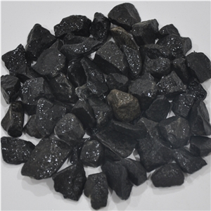 Good Quality Gs-008 Basalt Black Gravel Stone