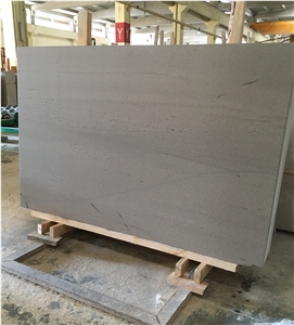 Silver Grey Limestone Slabs