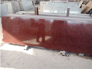 Indipure Red Granite Blocks, Ruby Red Granite Block