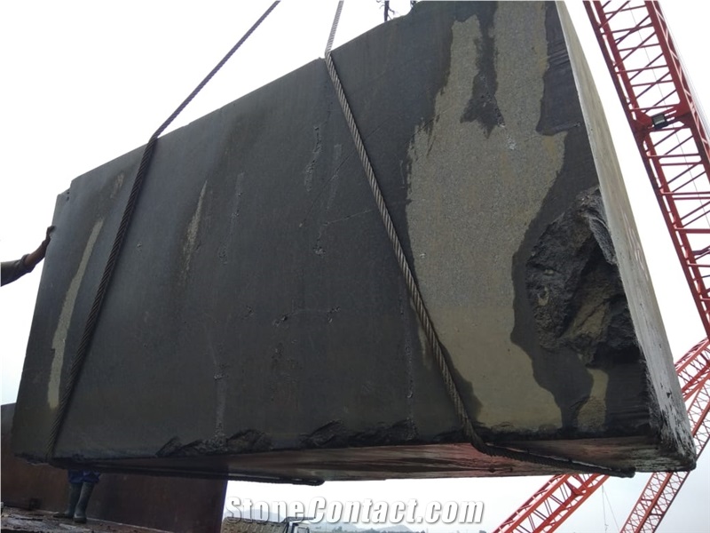 Mp Black Granite, Dolerite Black Granite Block