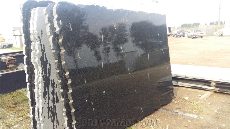 Negro Angola Granite Slabs