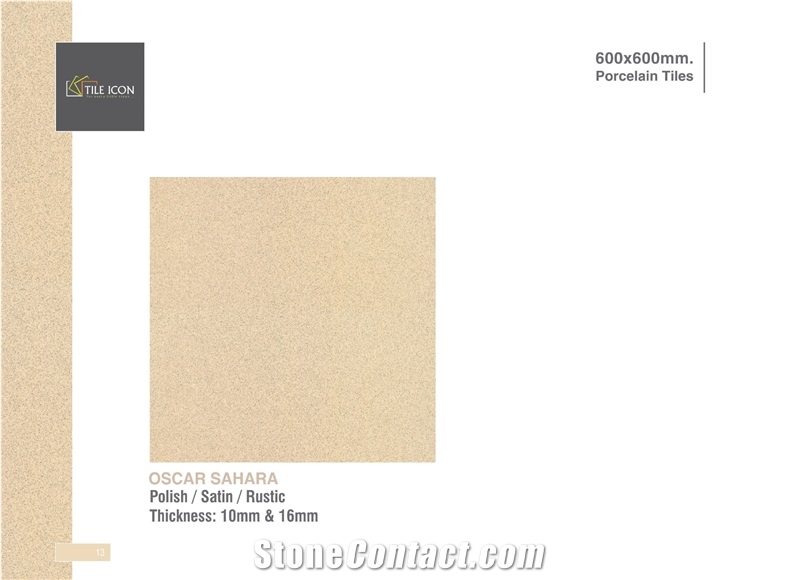 Oscar Sahara Glossy Ceramic Tiles