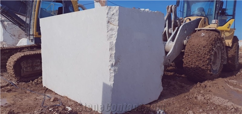 Crema Marfil Beige Marble Block, Turkey Beige Marble