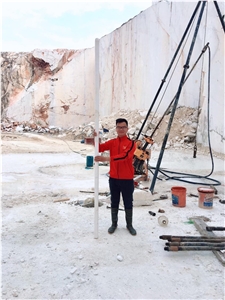 Vietnam White Marble Blocks, Crystal White Marble Block