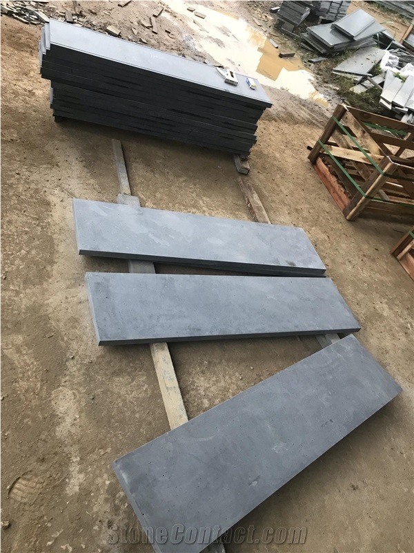 Blue Limestone Tiles - Flooring