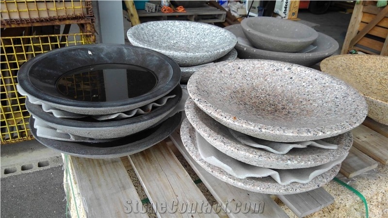 Dish Made by Granite Yellow/Pink/Grey/White
