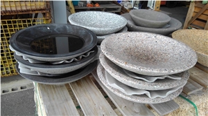 Dish Made by Granite Yellow/Pink/Grey/White