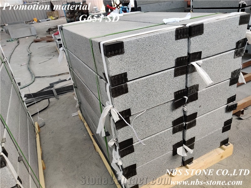 Sd G654 / New G654 Grey Granite Flamed Tiles