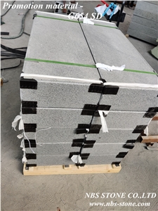 Sd G654 / New G654 Grey Granite Flamed Tiles