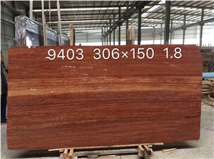 Red Travertine for Wall and Floor Tile