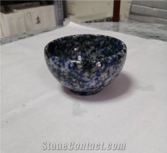Azul Bahia Granite Antique Tea Cup Traditional