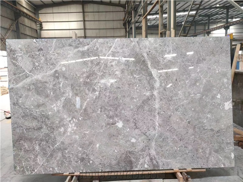 China Silver Mink Marble Slab, Bathroom Floor Tile