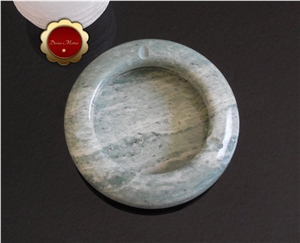 Labradorite Green Granite Hotel Ashtray