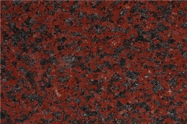 Africa Rosso Red Granite Slab / Cut to Size Floor Tiles