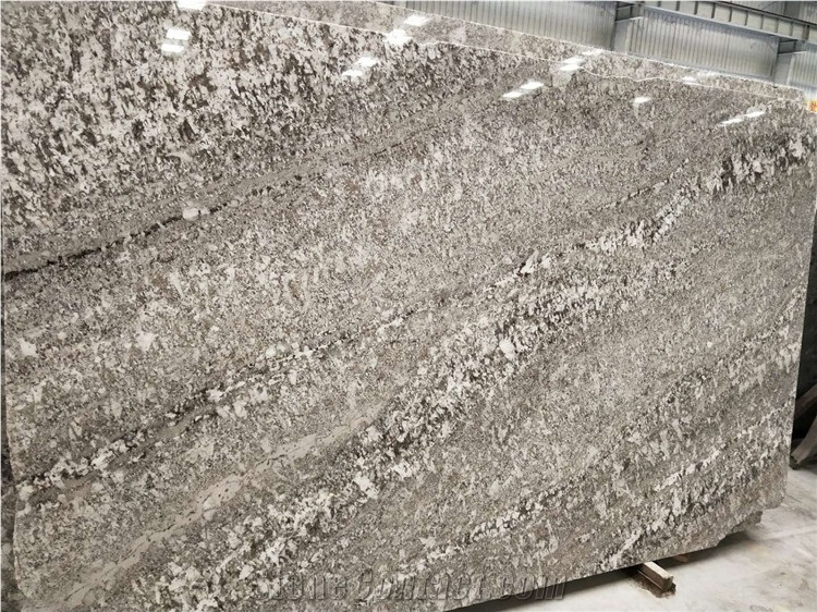 Antique Bianco Antico Granite Slab, Silver River Vein Stone Floor Tile