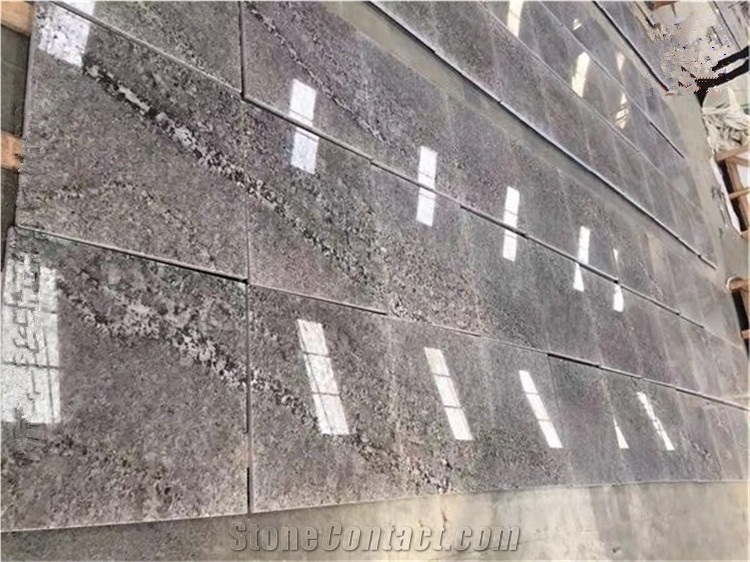 Antique Bianco Antico Granite Slab, Silver River Vein Stone Floor Tile