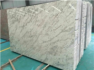 Bianco Andromeda White Granite Kitchen Countertop